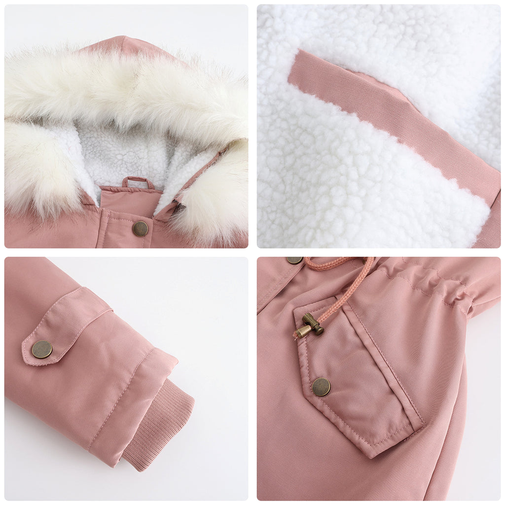 A1. Women's Coat Cotton-padded Jacket - enhanced image 3