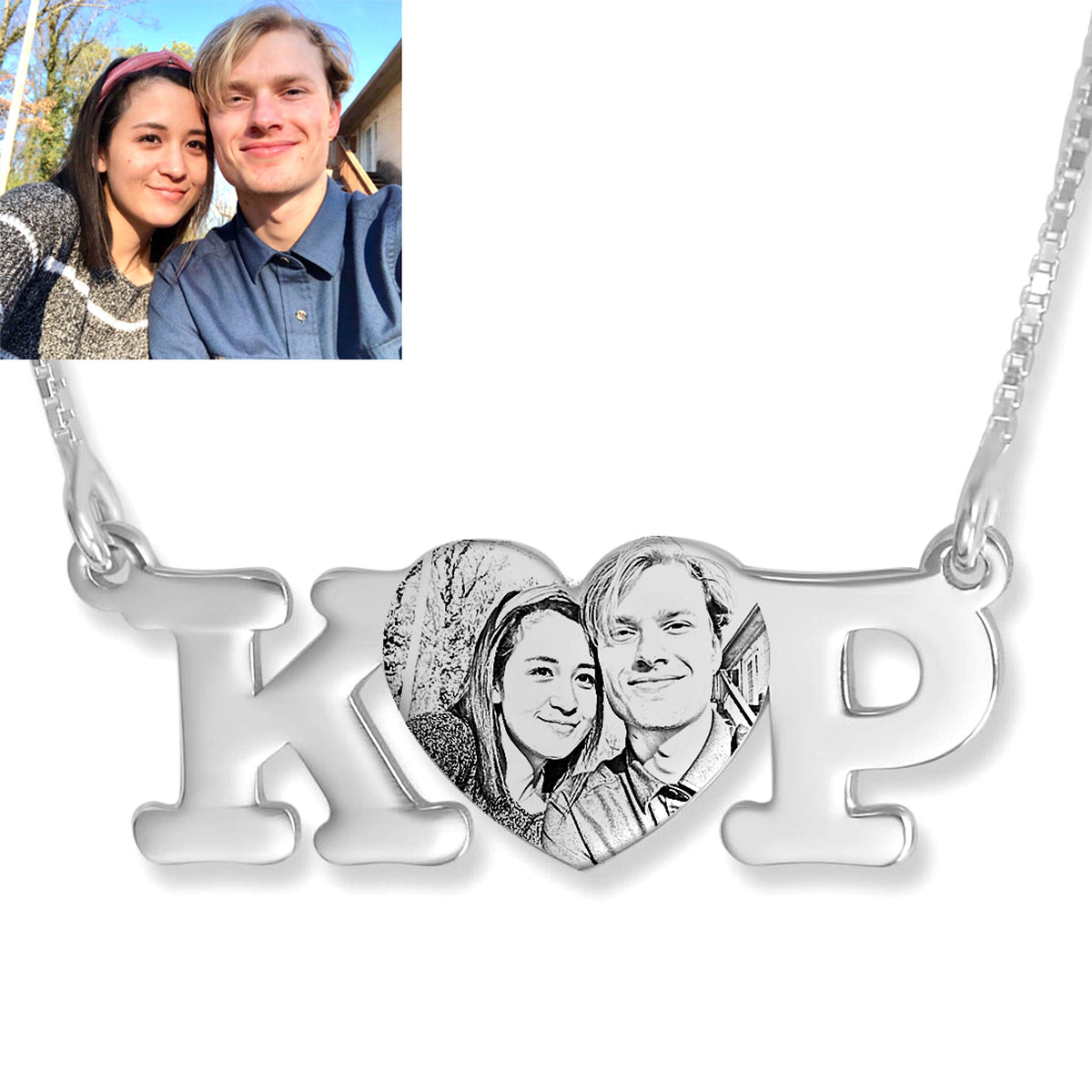 Women's Fashion Infinite Photo Necklace - enhanced image 3