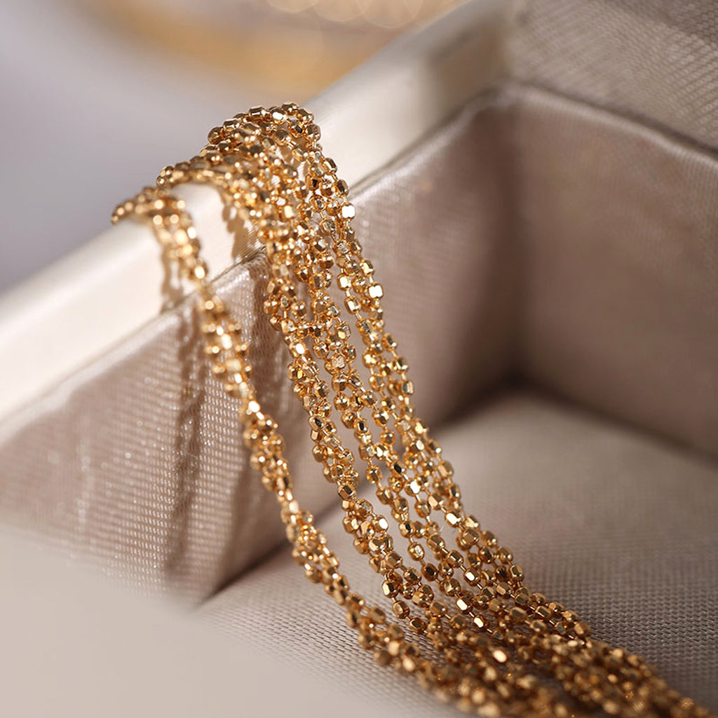 Women's Fashion Simple Lace Braided Chain - enhanced image 3