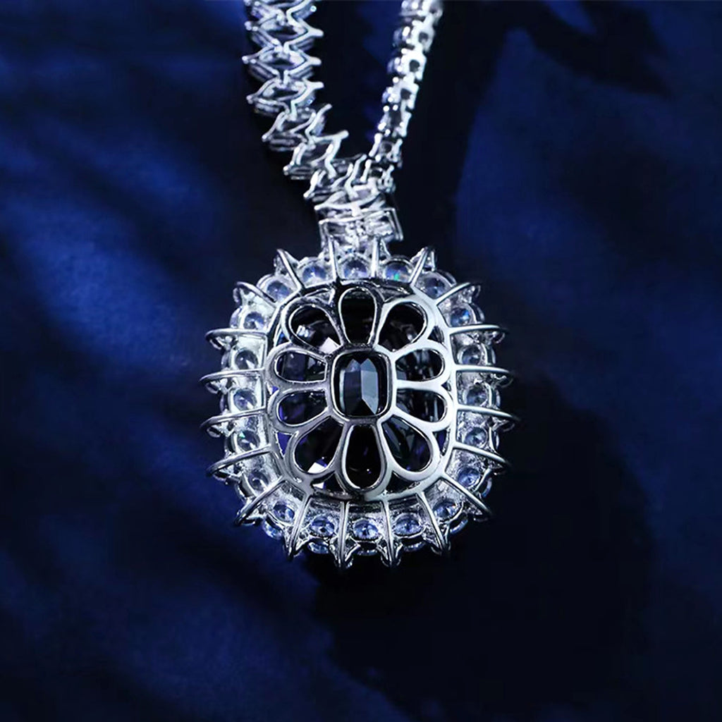 LuxeJewels™ – Royal Blue Ice Necklace - enhanced image 3
