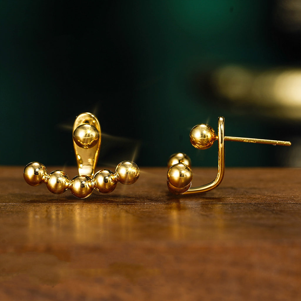 Women's Fashionable And Temperamental Geometric Earrings - enhanced image 3