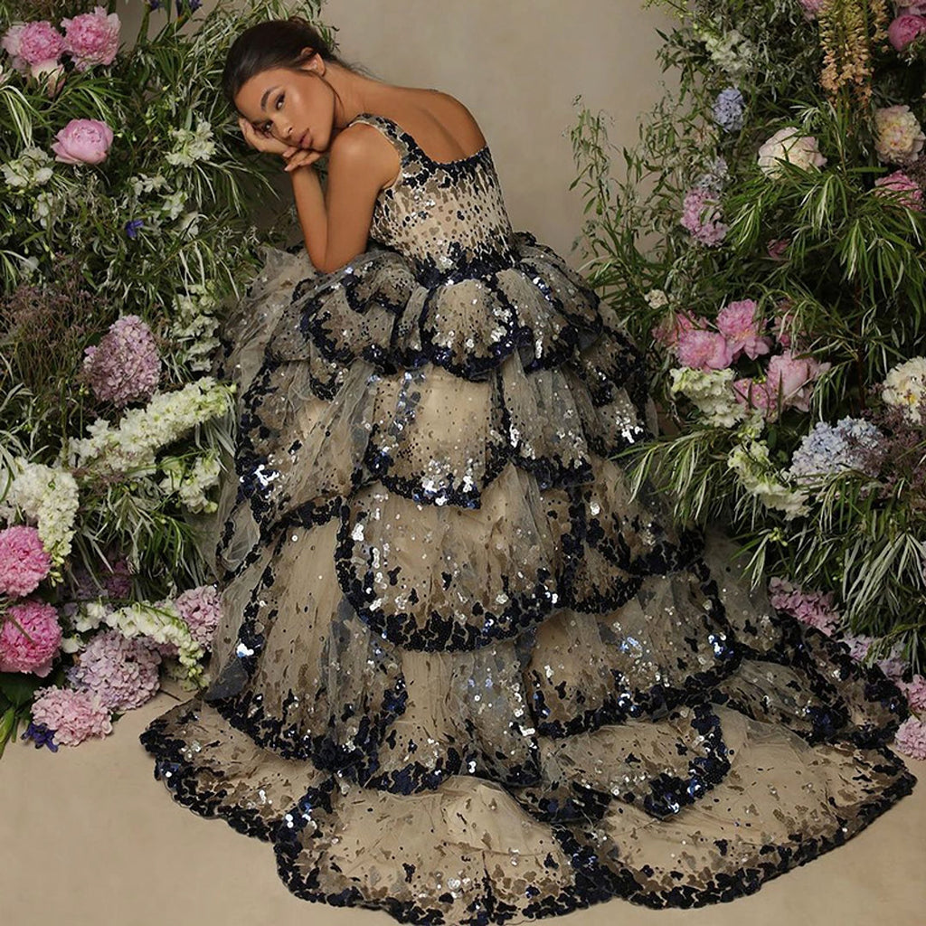 A1. Women's High-end Luxury Puffy Dress Skirt - enhanced image 3