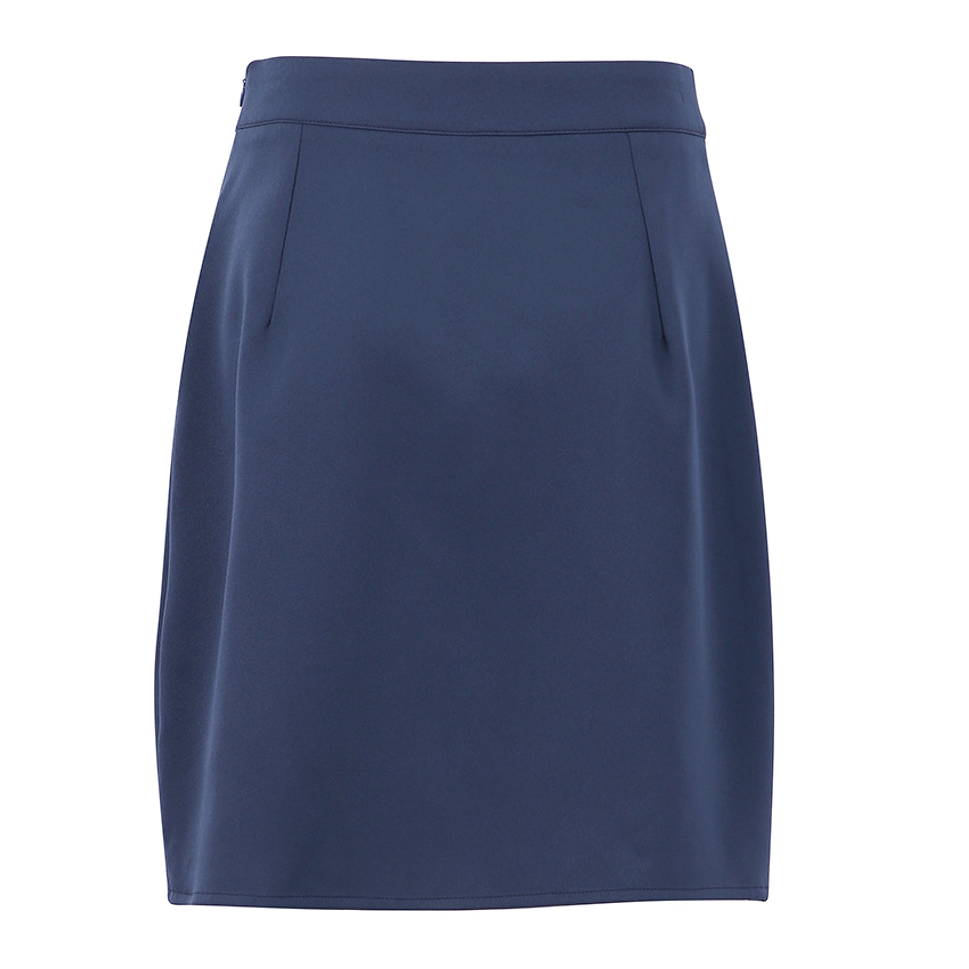 Women's High Waist Blue Split Skirt - enhanced image 3
