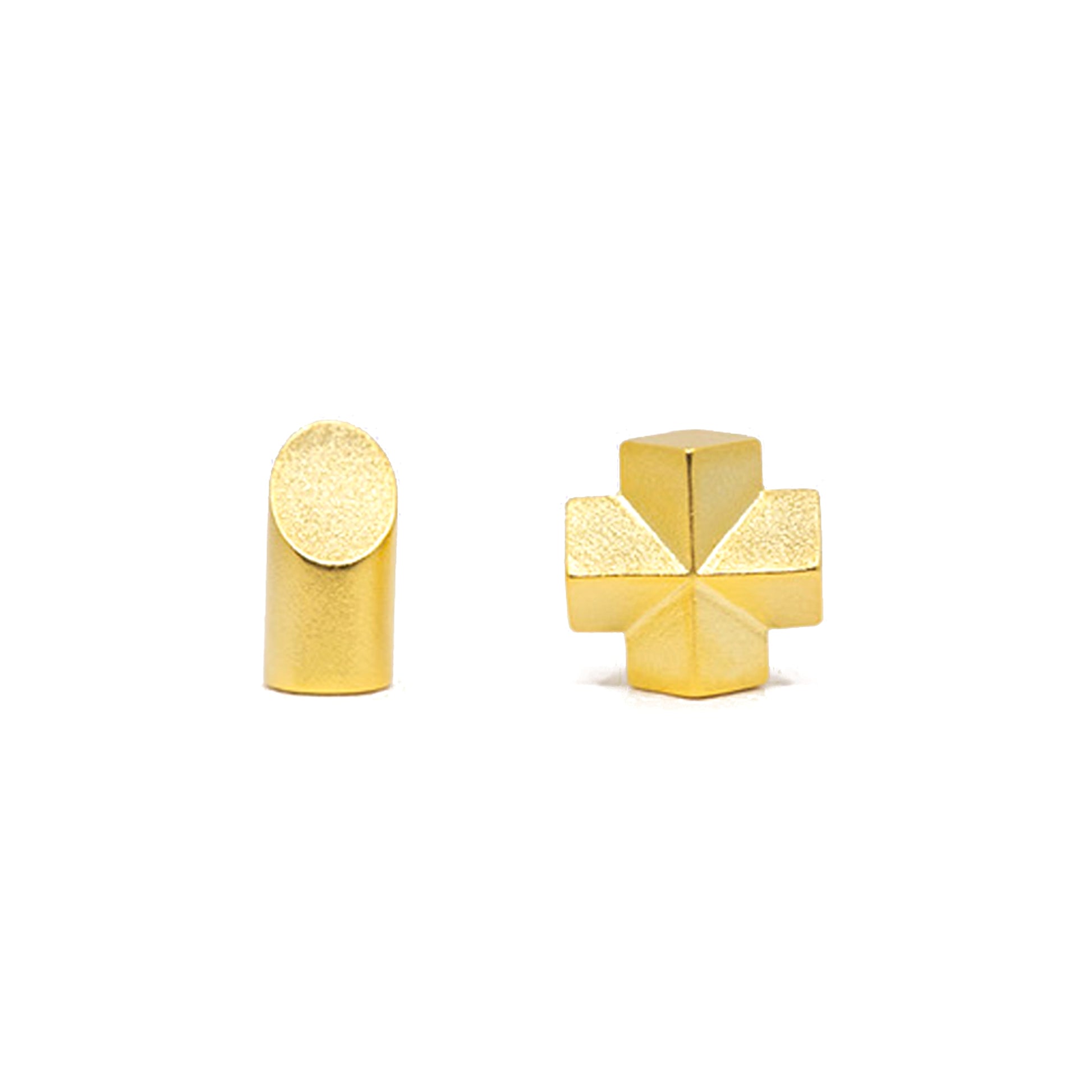 Women's Simple Minimalist Sketch Geometric Earrings - enhanced image 3