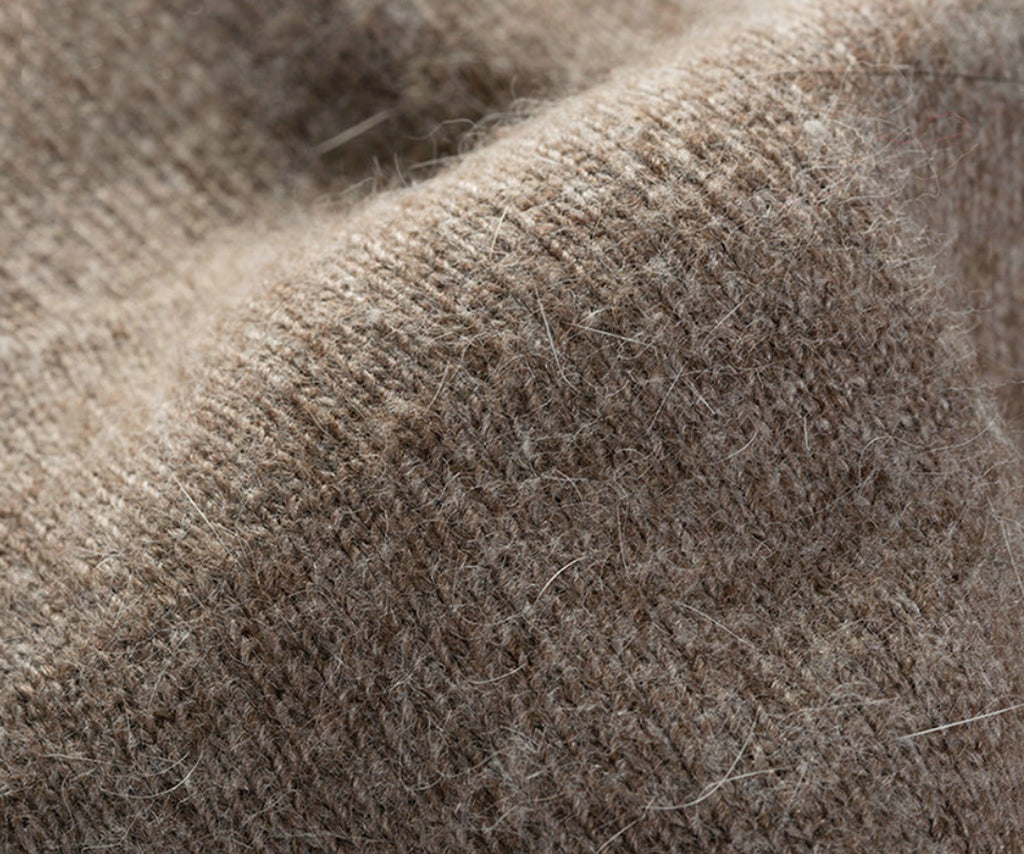 Wool warm beret hat cap - enhanced image 3