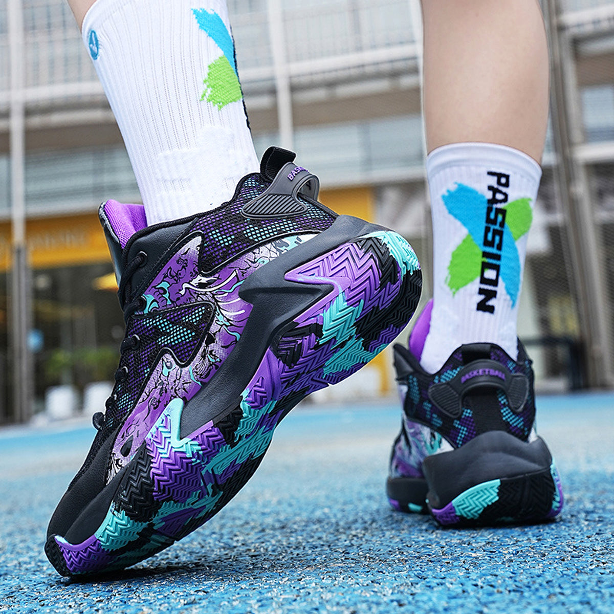 Youth Rubber Sole Sneaker - enhanced image 3