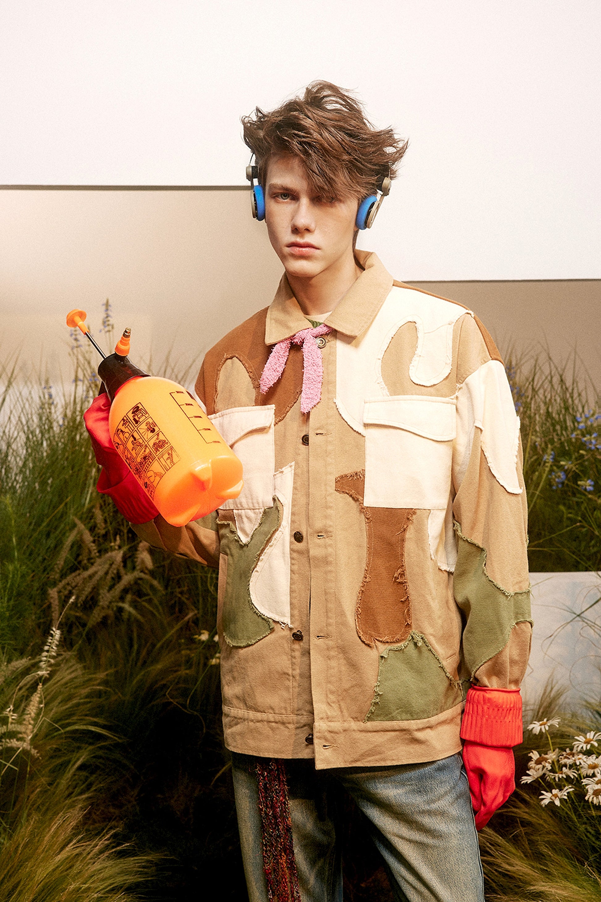 1. Niche Loose Turn-down Collar Coat Tide - enhanced image 4