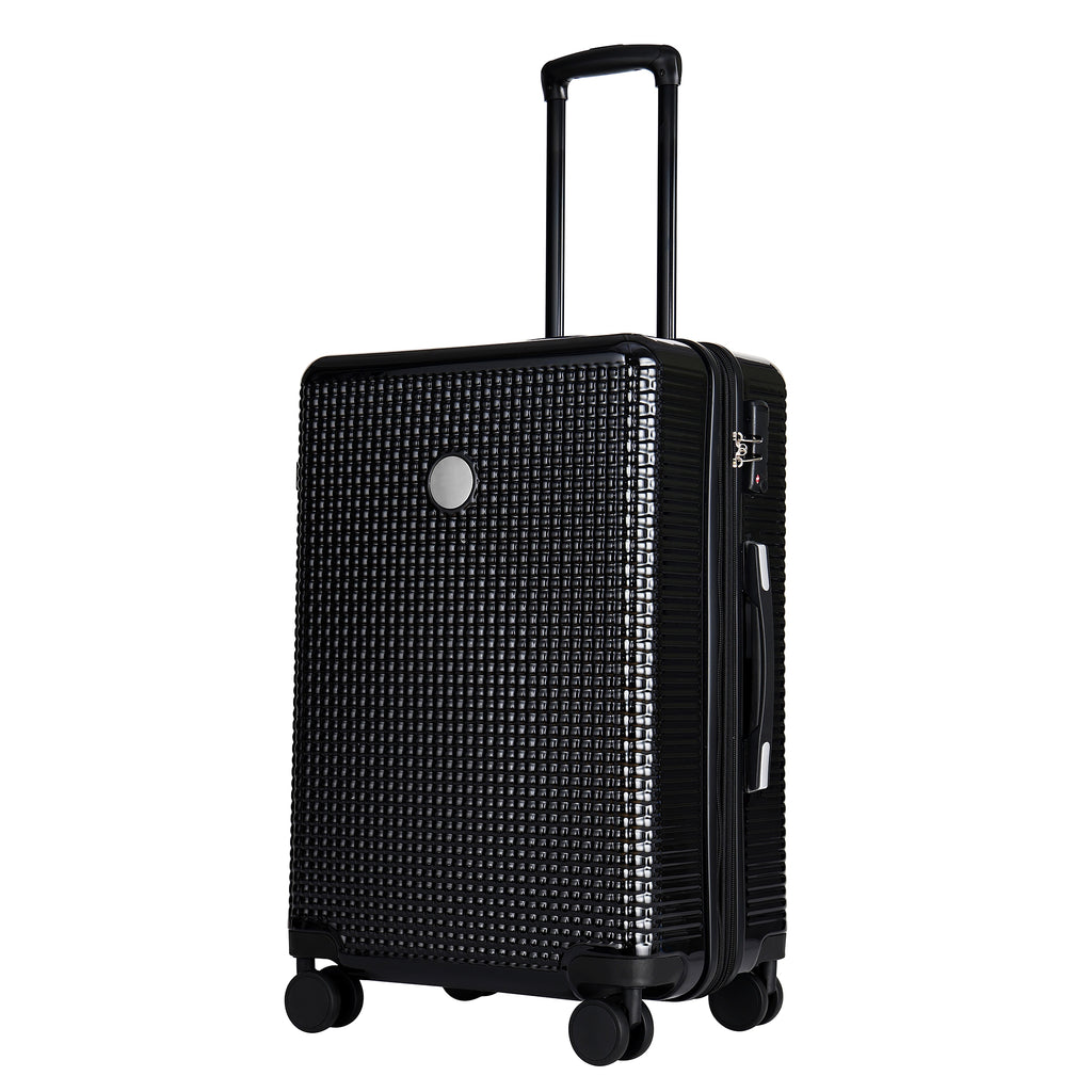 3 Piece Set Of Hard Shell Suitcases With Wheels, Light Expandable Travel Suitcase With TSA Lock - enhanced image 4