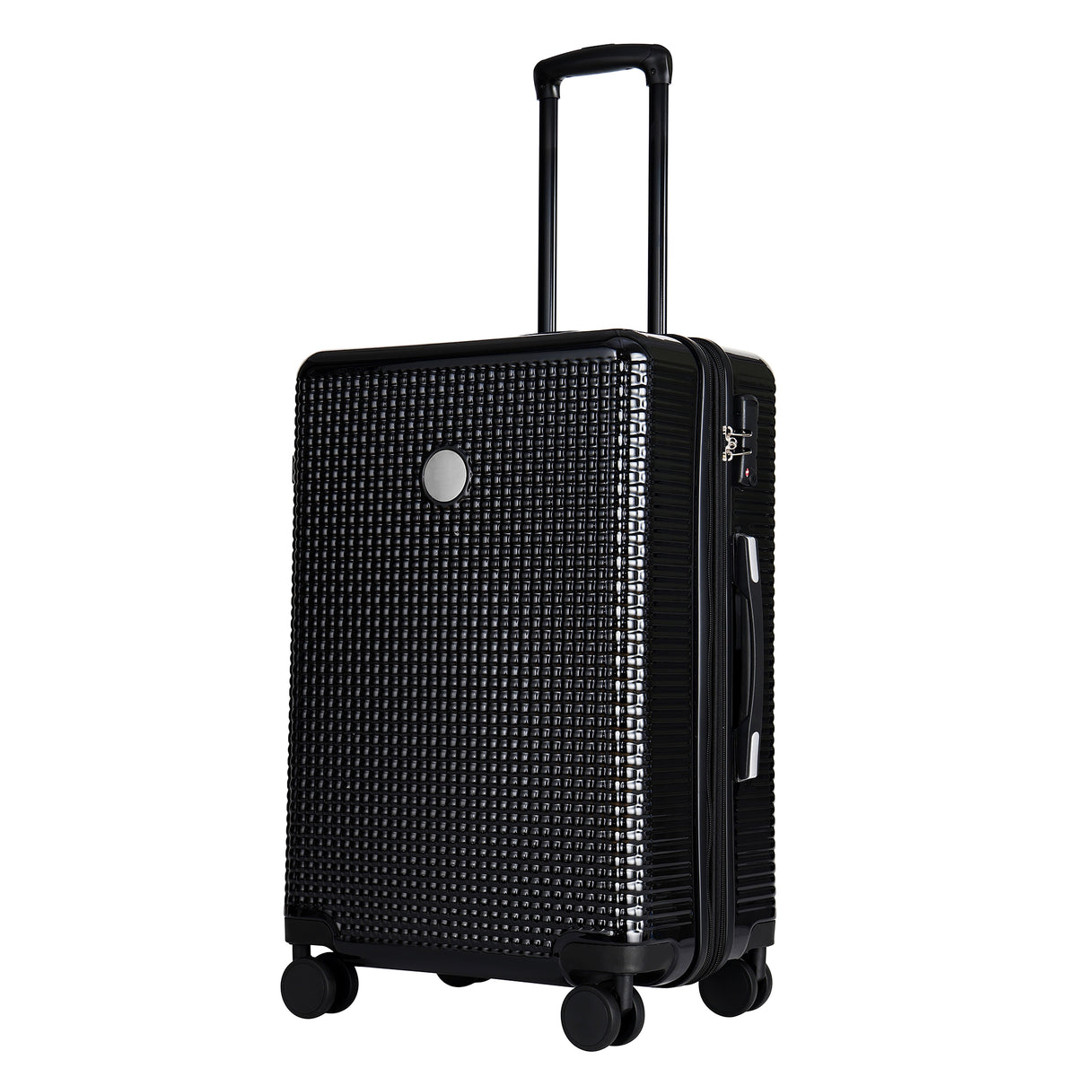3 Piece Set Of Hard Shell Suitcases With Wheels, Light Expandable Travel Suitcase With TSA Lock - enhanced image 4