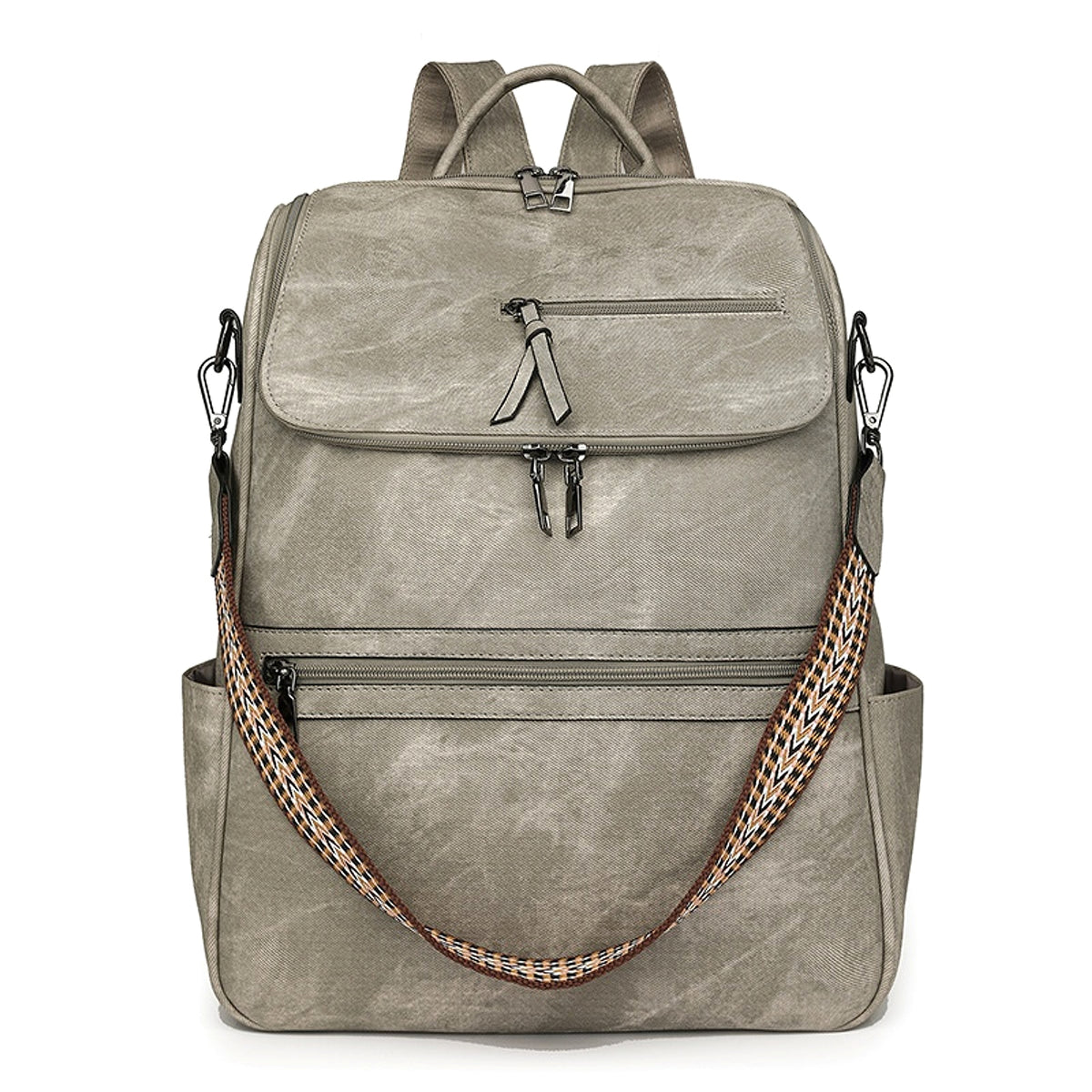 ALLFASHION™ – RetroSense™ College Backpack - enhanced image 4
