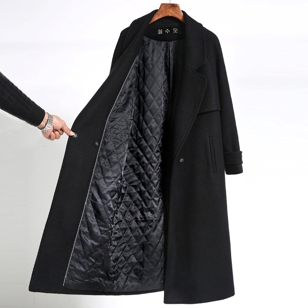Black Silhouette Overcoat – Haute Edition 25 - enhanced image 4