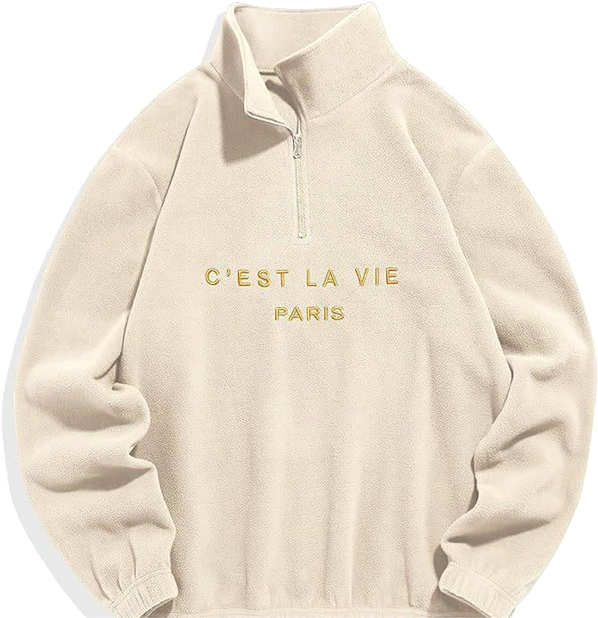 California Loose Zipper Coat Sweater - enhanced image 4