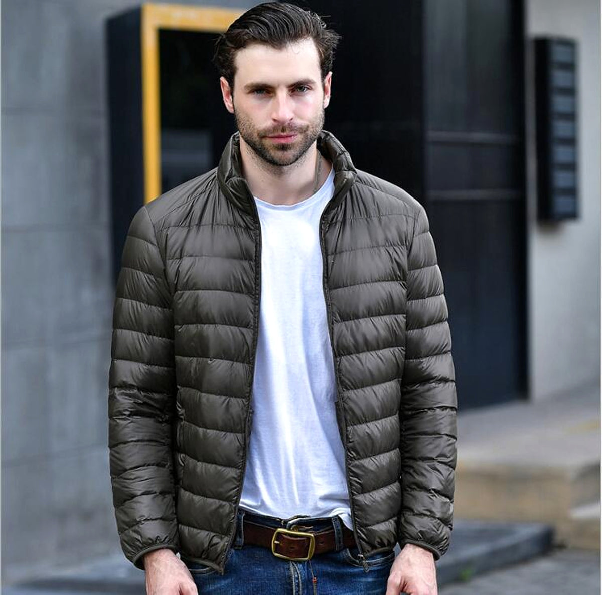 Casual jacket down jacket for men - enhanced image 4