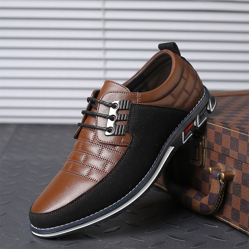 Casual Leather Shoes Men's - enhanced image 4