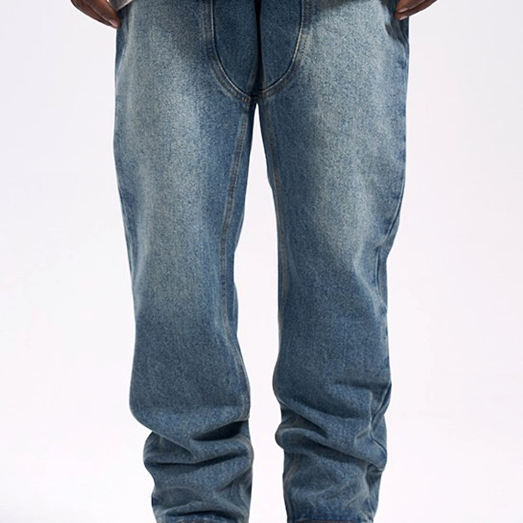 Casual Western Vintage Jeans Men - enhanced image 4