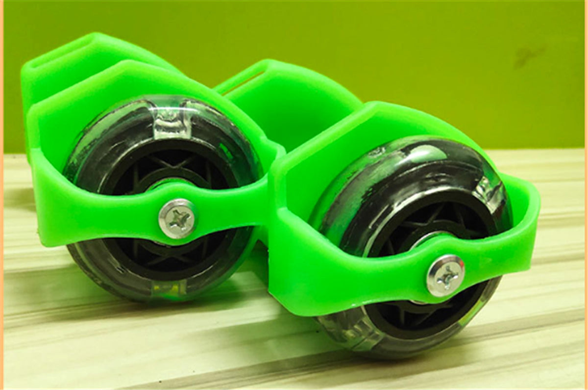 Children's Pvc Wheel Luminous Roller Skates - enhanced image 4