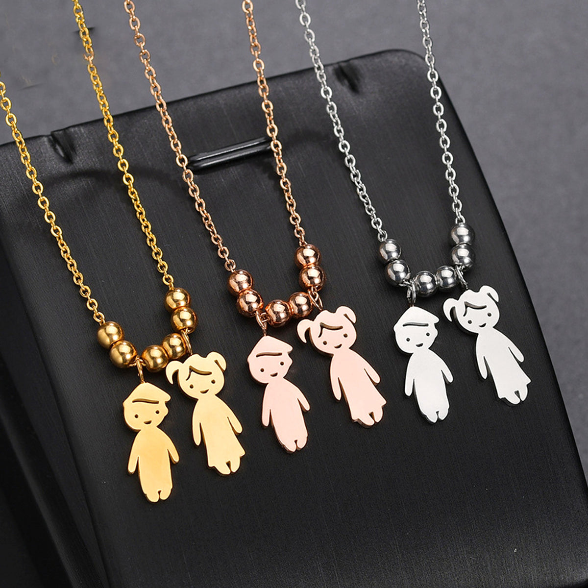 Diy Ornaments Boys And Girls Free Combination Necklace - enhanced image 4