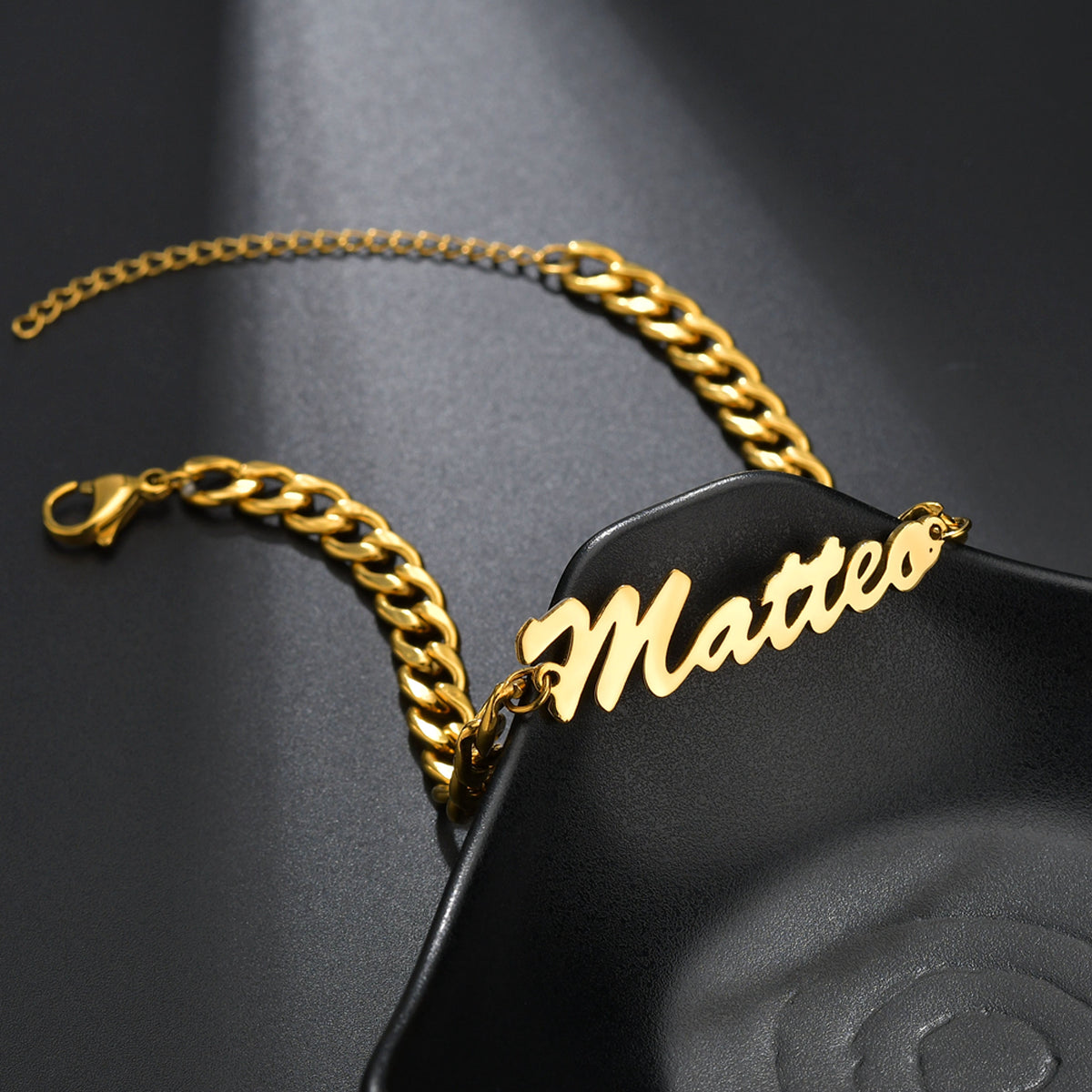 DIY Personalized Custom Stainless Steel Name Bracelet – Engraved Jewelry for Men & Women - enhanced image 4