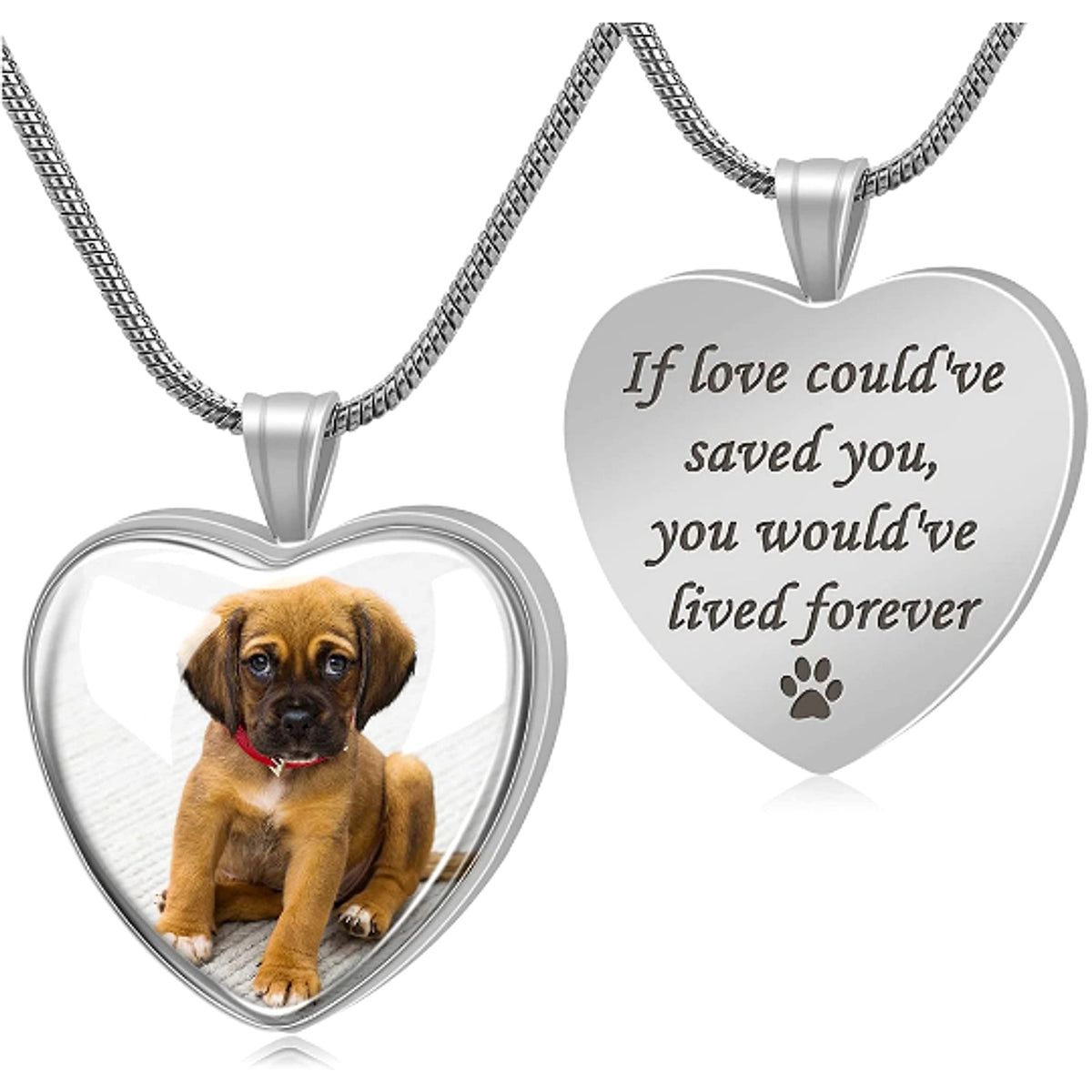 DIY Private Custom Memory Photo Frame Necklace - enhanced image 4