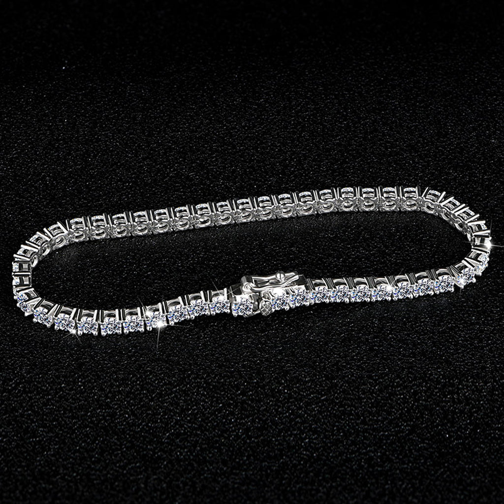 Fashionable Mozang Diamond Bracelet Female - enhanced image 4