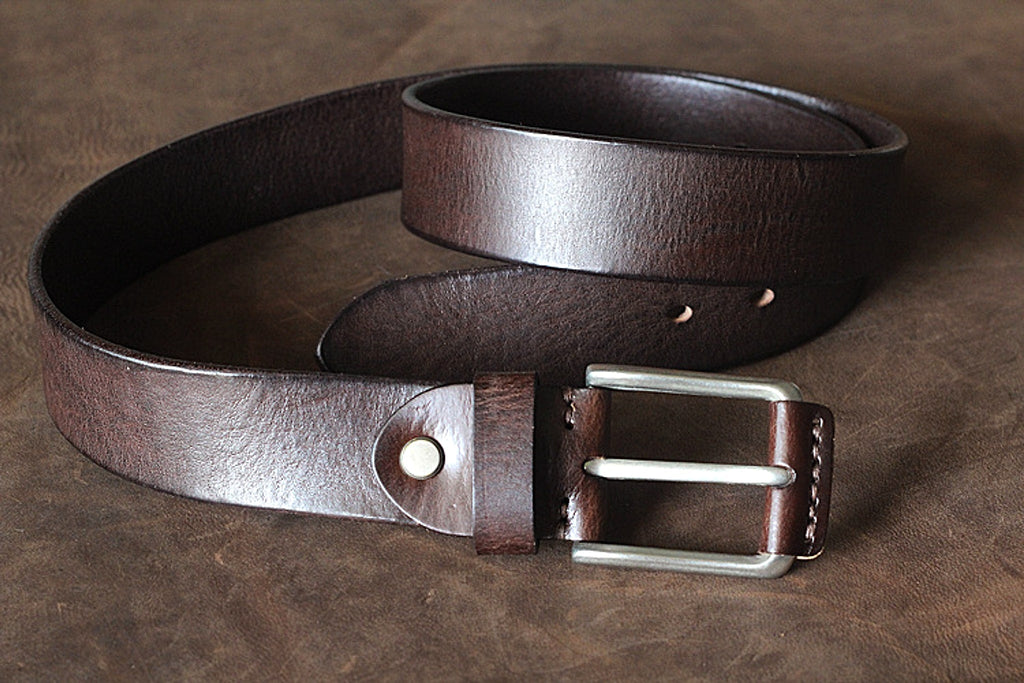 First Layer Cowhide Handmade Belt Men's Pin Buckle Belt