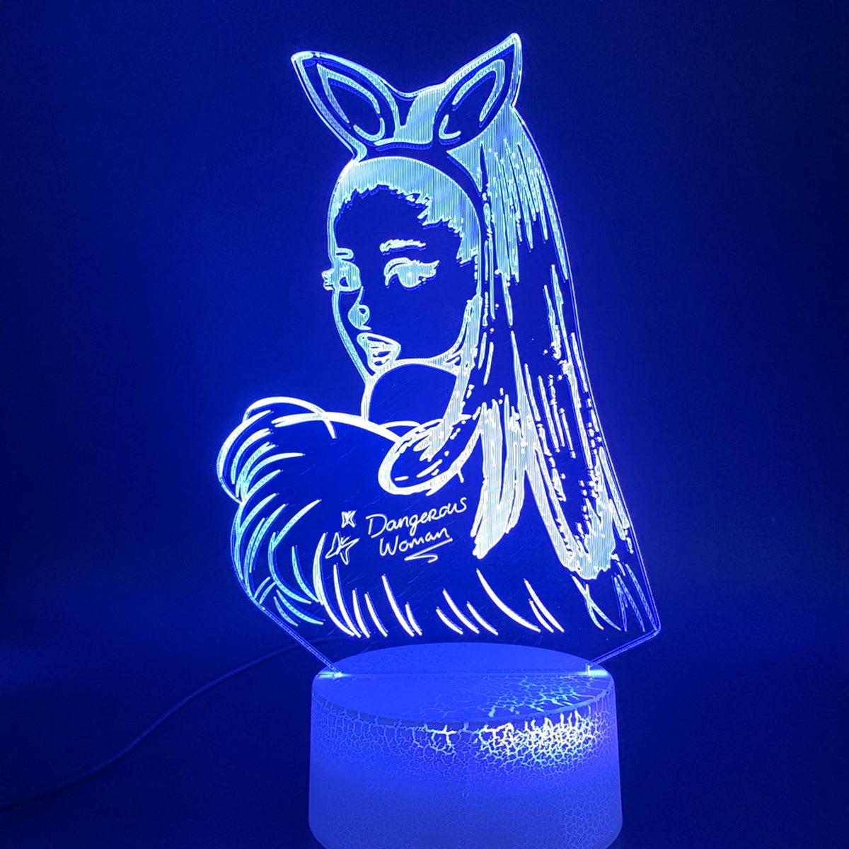 GlowShape™ – Custom 3D LED Night Lamp with Remote Control - enhanced image 4