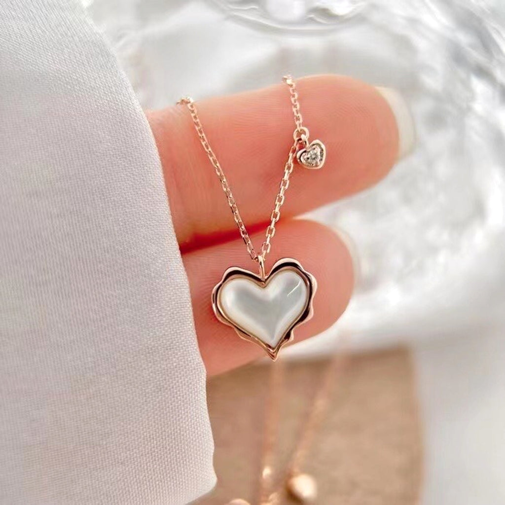 LuxeJewels™ - Gilded Love – 18K Rose Gold Collar Chain Set - enhanced image 4