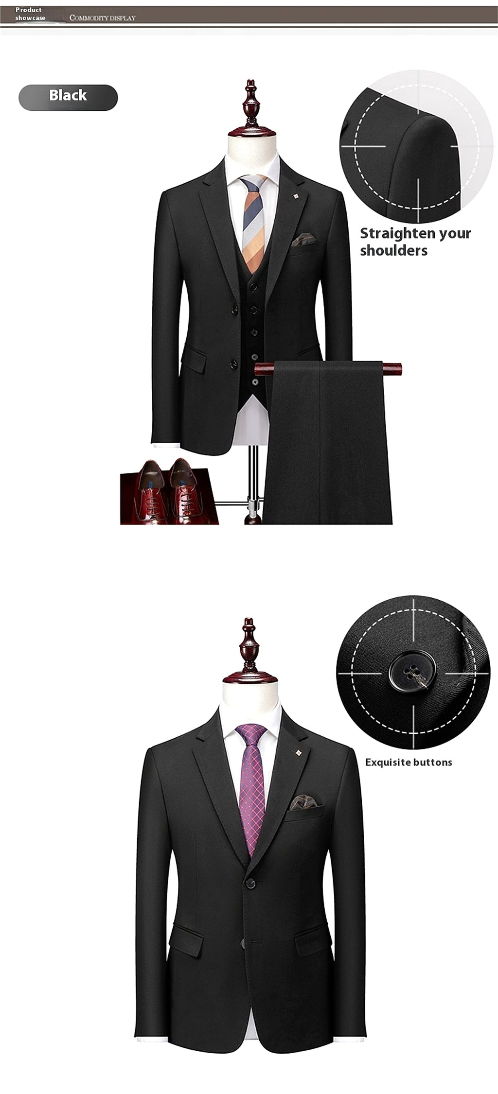 Kingsford™ – Handsome British Slim Fit Suit - enhanced image 4