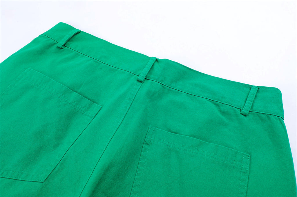 High Street Loose Hem Zip-Slit Straight-Leg Trousers Men Jeans - enhanced image 4