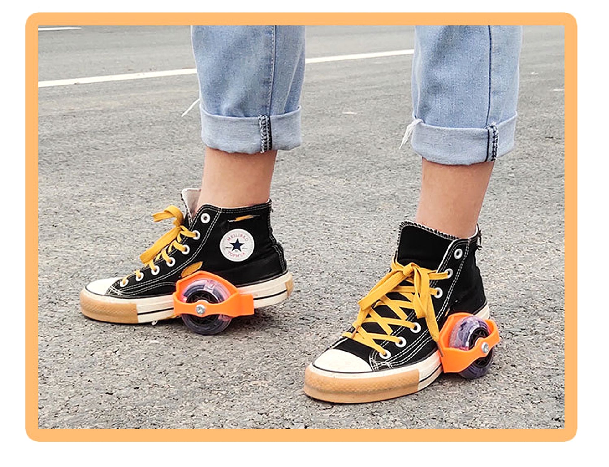 Hot Wheels Heelys Children Pvc Wheel Luminous Roller Skates - enhanced image 4