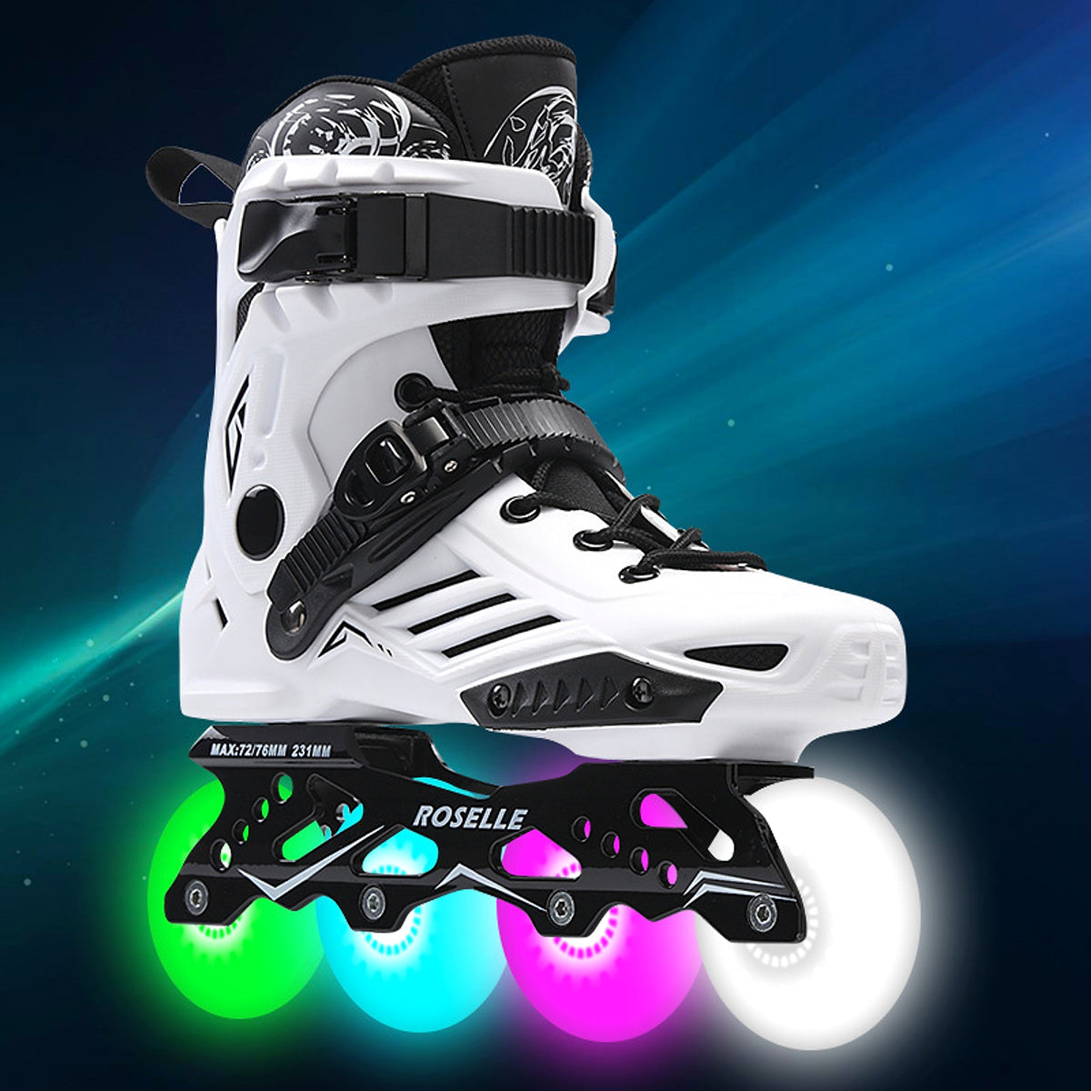 Inline Skates For Men And Women - enhanced image 4