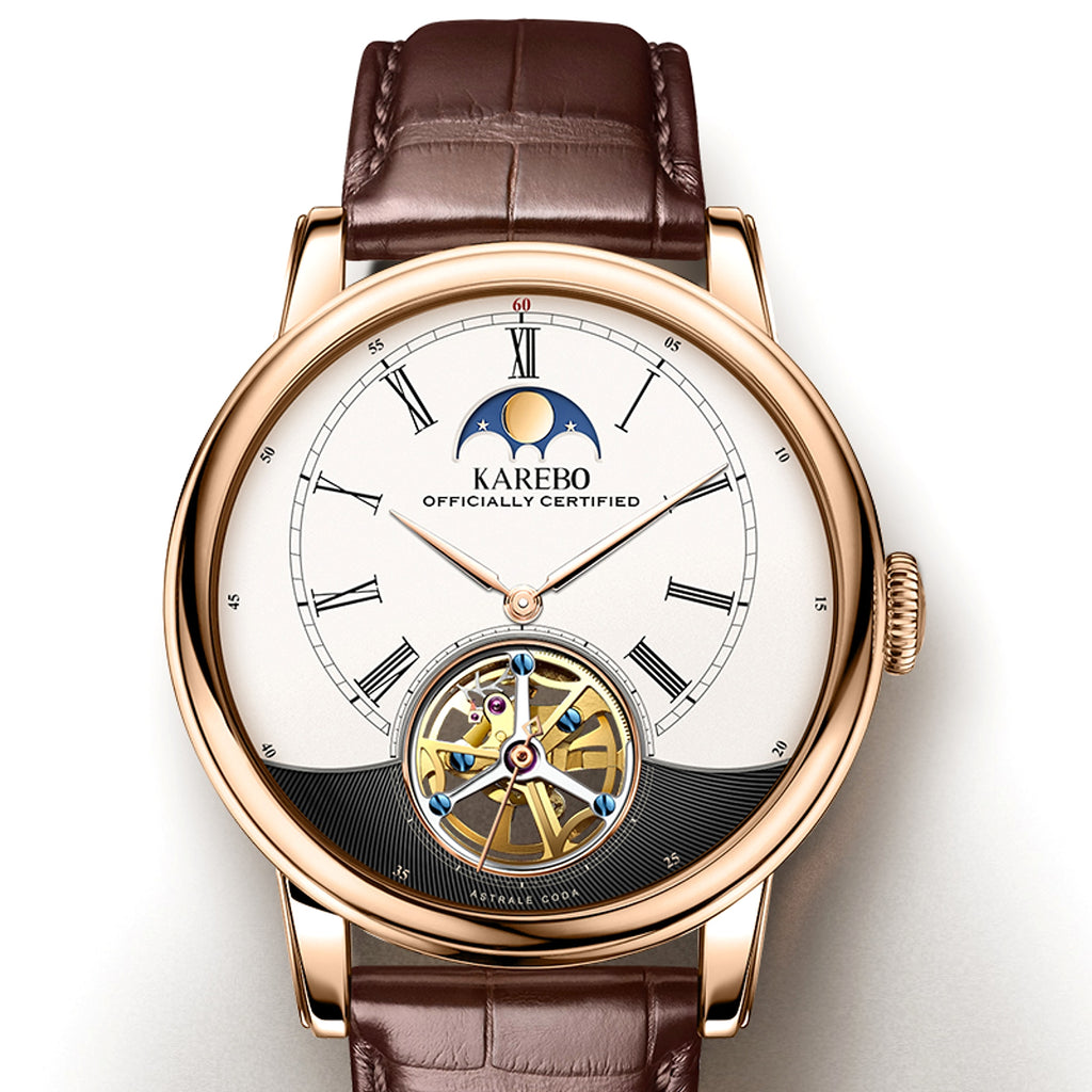 KAREBO - Men's automatic mechanical watch - enhanced image 4