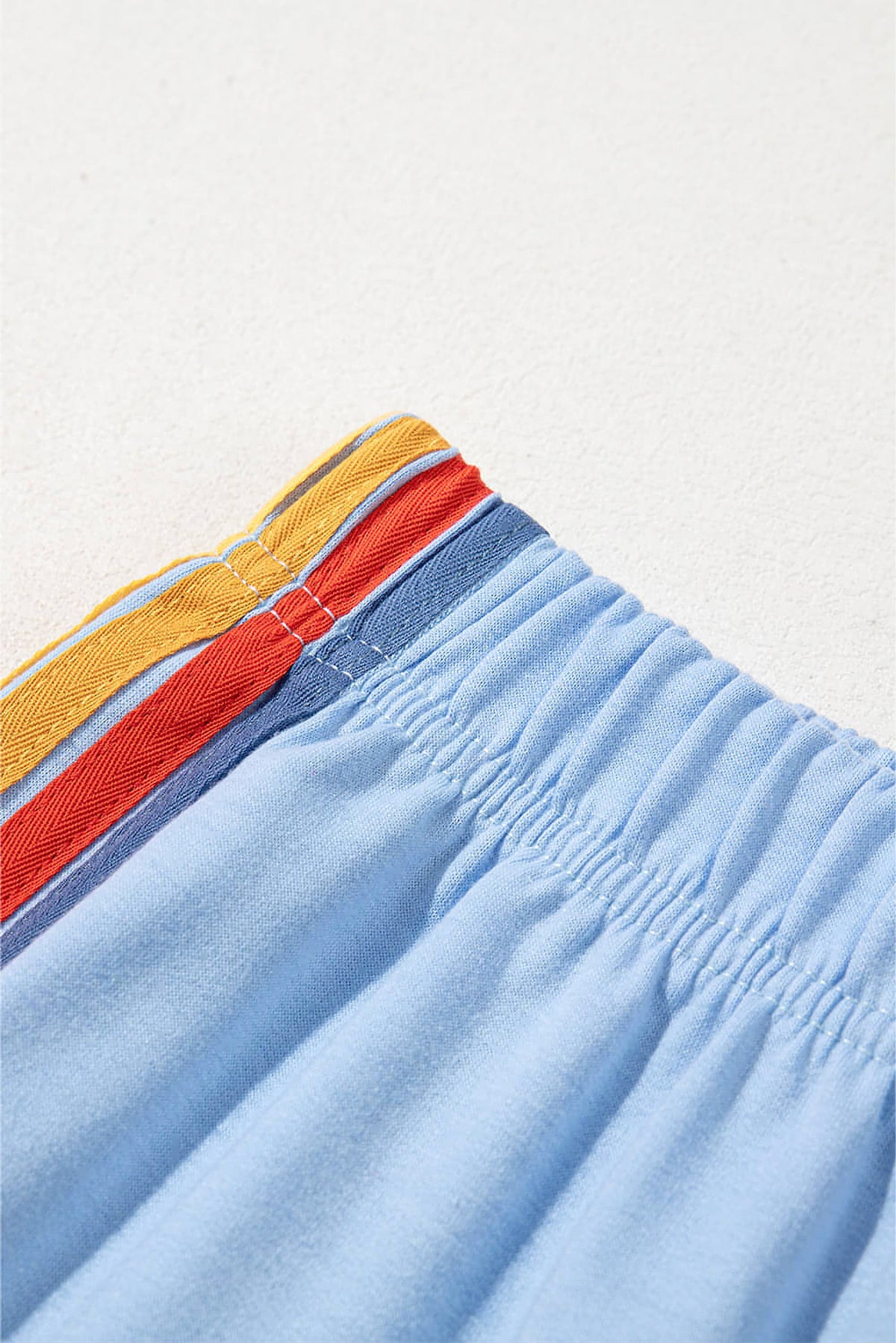 Light Blue Counting Rainbows High Waist Sweatpants - enhanced image 4