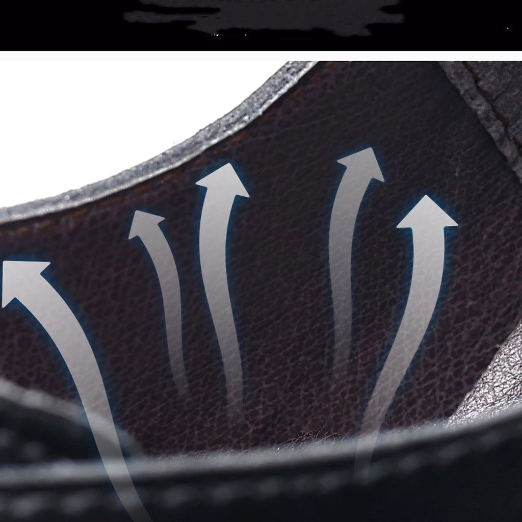 Lightweight Casual Leather Shoes Men - enhanced image 4