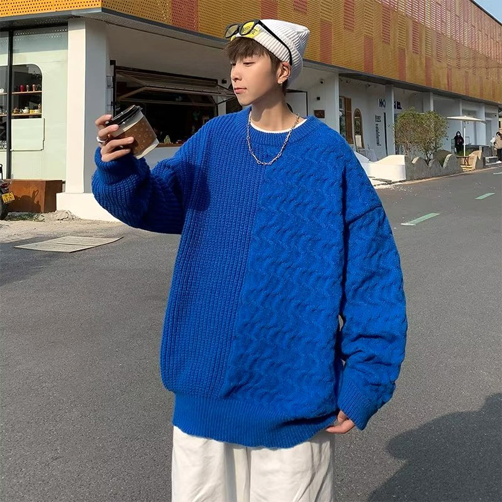 Long Sleeve Sweater Knitwear For Men - enhanced image 4
