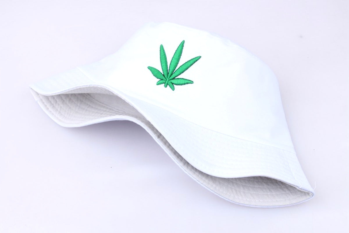 Maple Leaf Embroidered Fisherman Hat - enhanced image 4