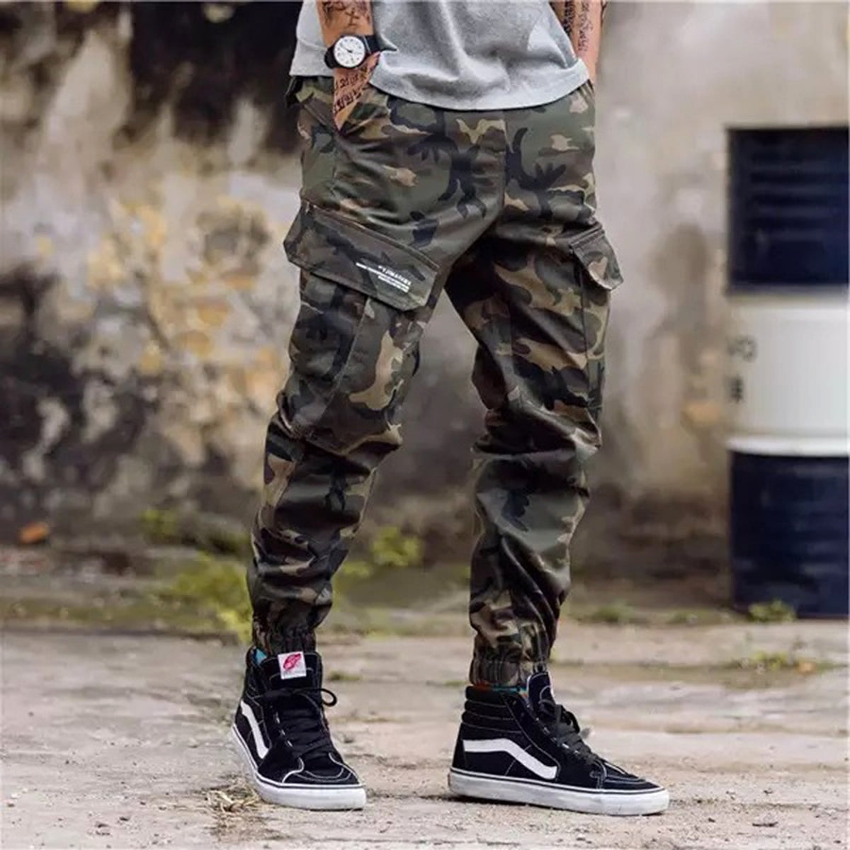 Men Casual Summer Streetwear Jeans Jogger Pan - enhanced image 4