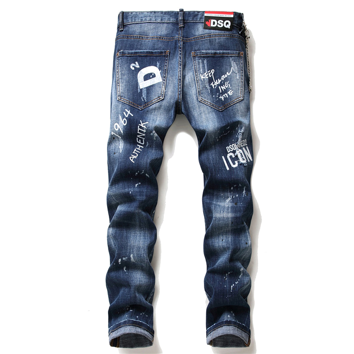 men jeans famous D2 Men slim jeans - enhanced image 4