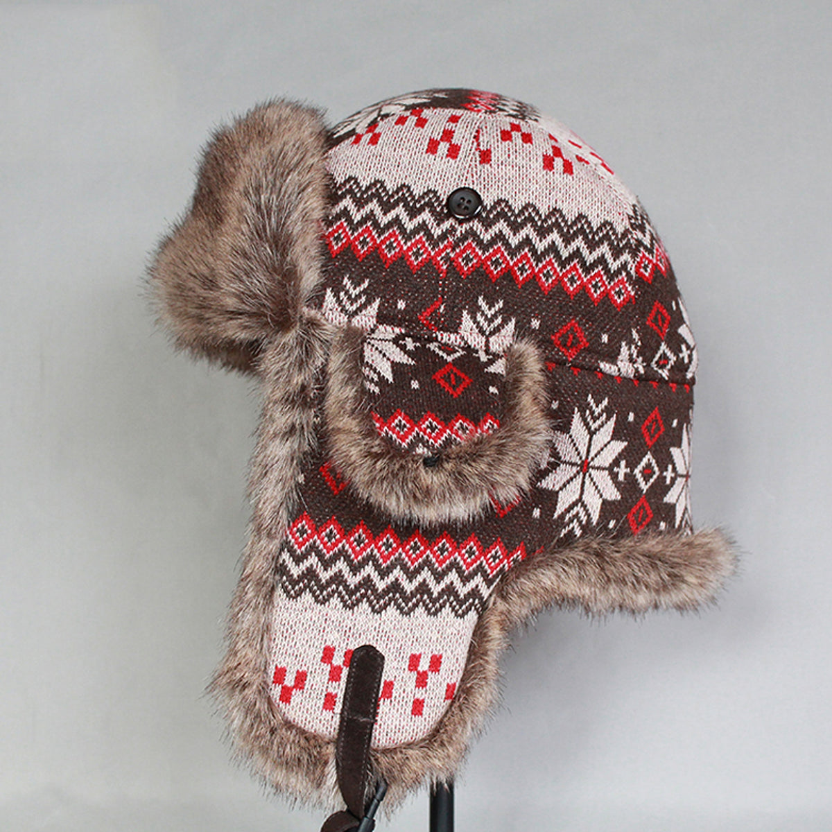 Men's And Women's Outdoor Thick Lei Feng Hat - enhanced image 4