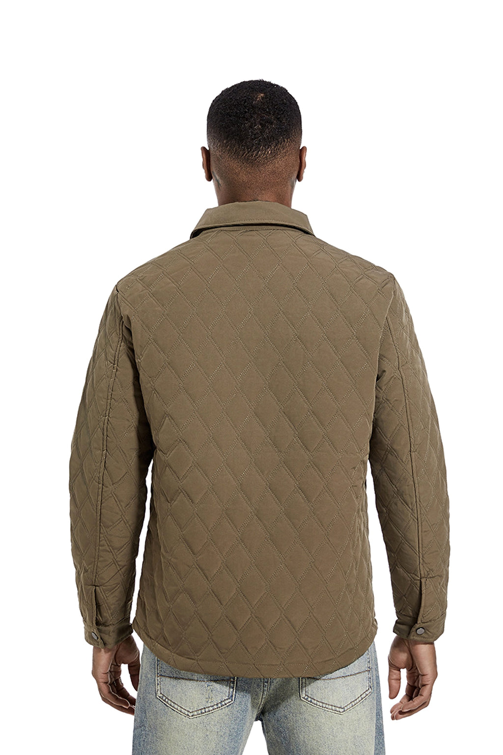 Men's Fashion Jacket Business Jacket Cotton Jacket - enhanced image 4