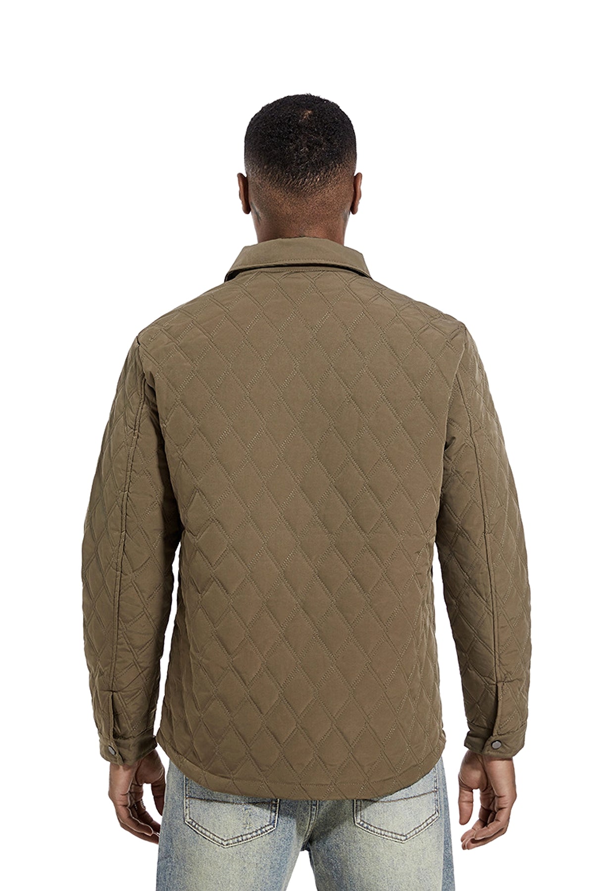 Men's Fashion Jacket Business Jacket Cotton Jacket - enhanced image 4