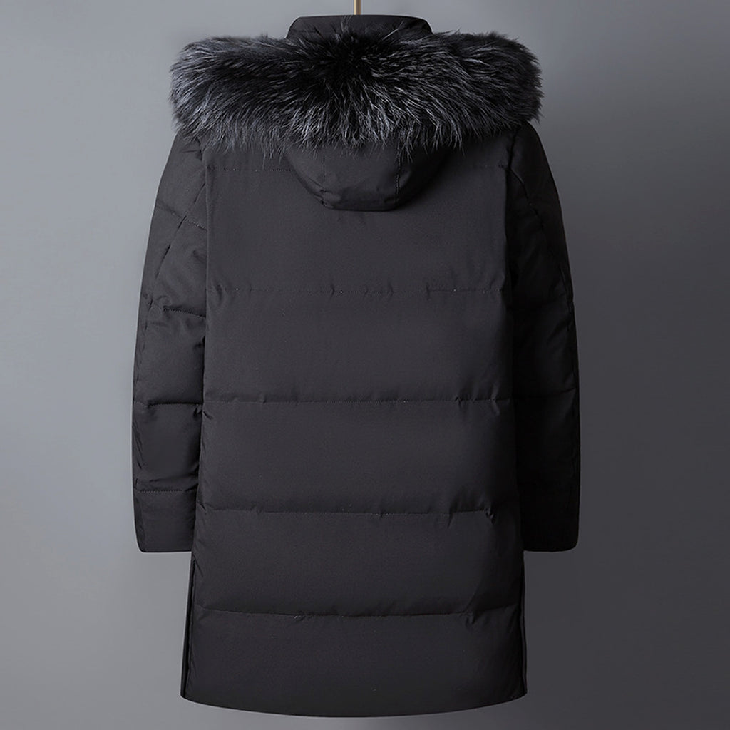 Men's Fashion Loose Down Jacket Coat - enhanced image 4