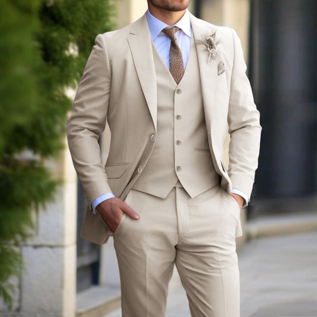 Men's Fashionable Casual Suit Suit - enhanced image 4