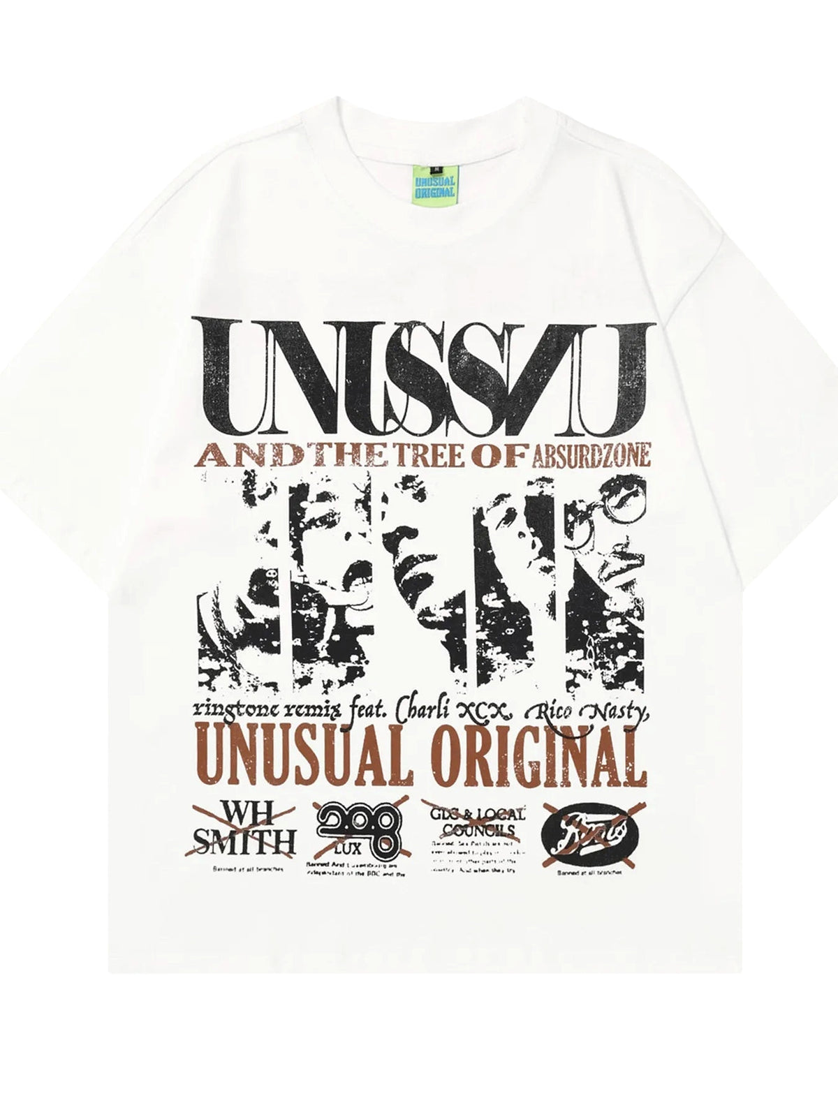 Men's Graphic Round Neck Oversized T-Shirt - enhanced image 4