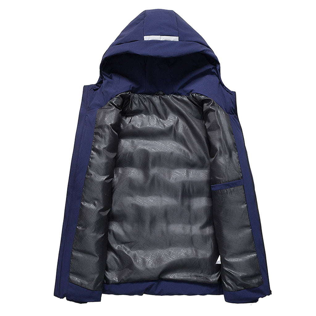 A.1 Men's Hooded Cotton Coat Jacket - enhanced image 4