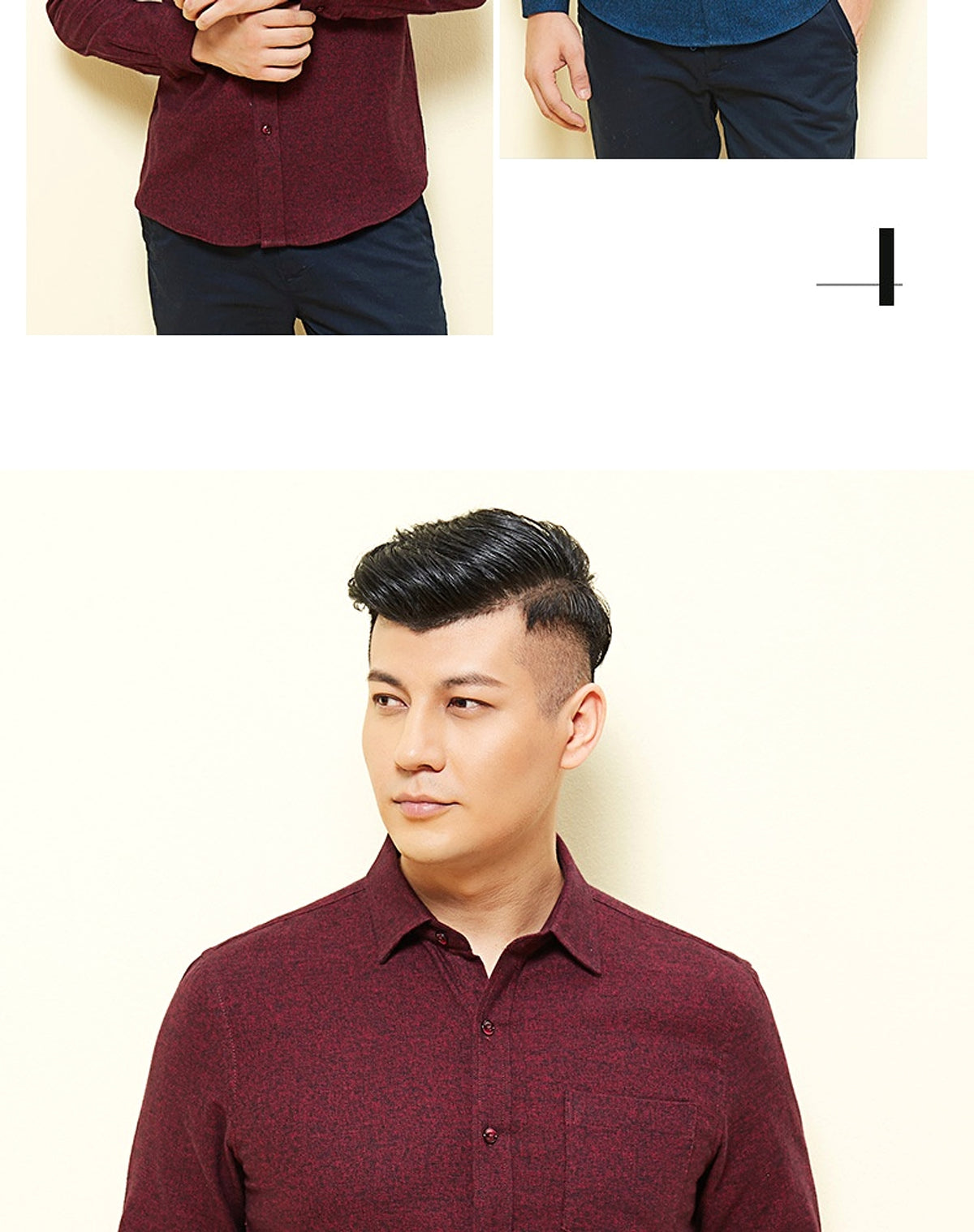 Men's Long Sleeve Solid Color Pocket Light Business DressShirt - enhanced image 4