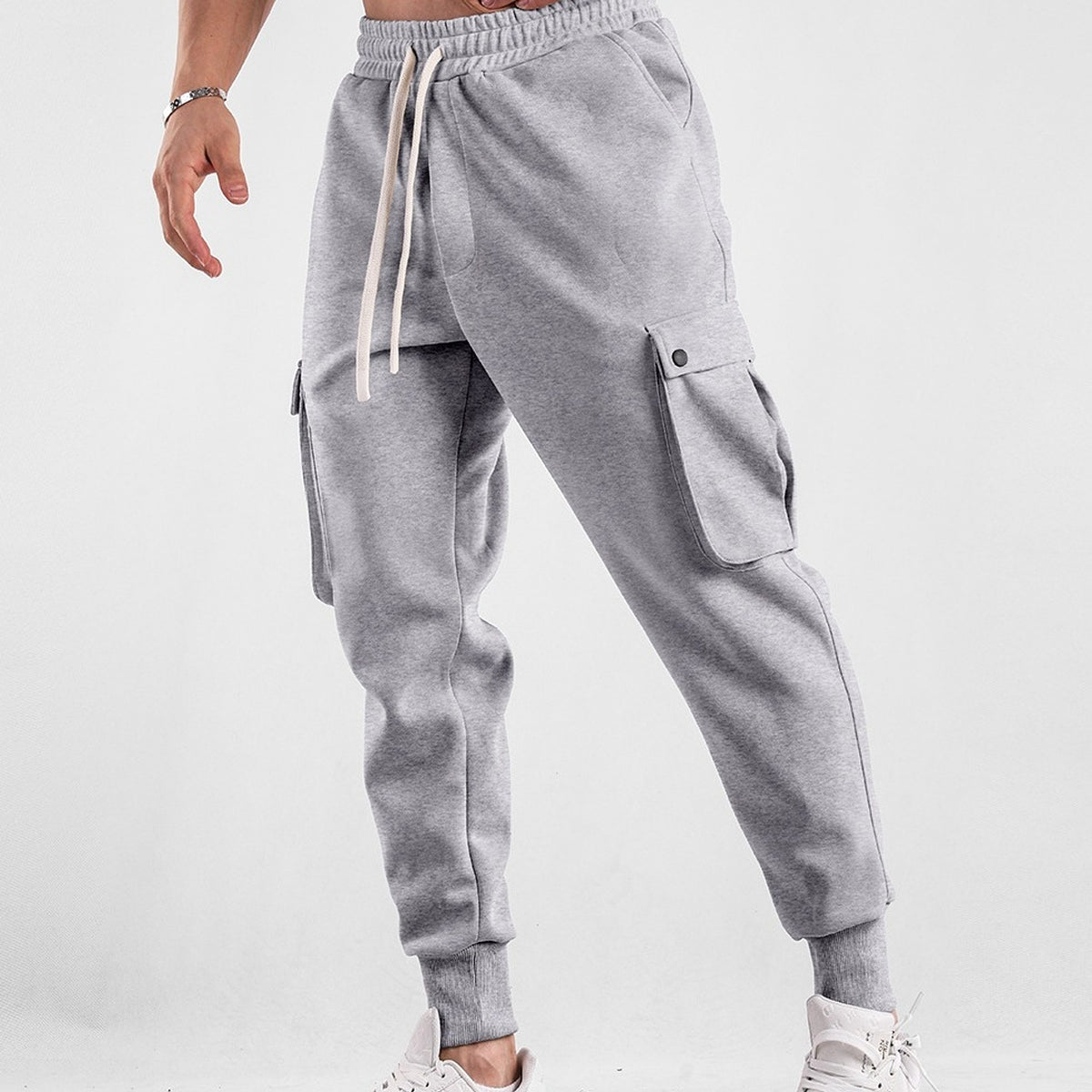 Men's Multi-pocket Sports Casual Pants (Jeans) - enhanced image 4