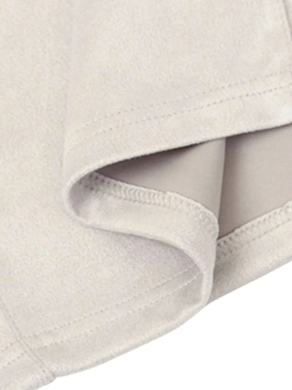 Men's Oversized Diagonal Zip Short Sleeve T-Shirt - enhanced image 4