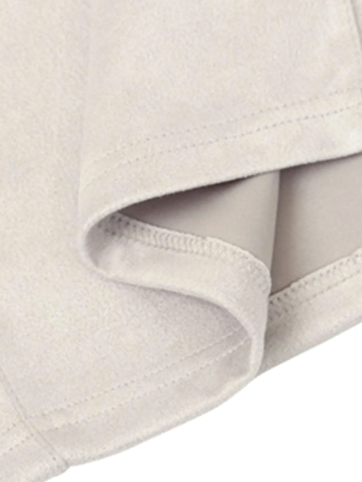Men's Oversized Diagonal Zip Short Sleeve T-Shirt - enhanced image 4