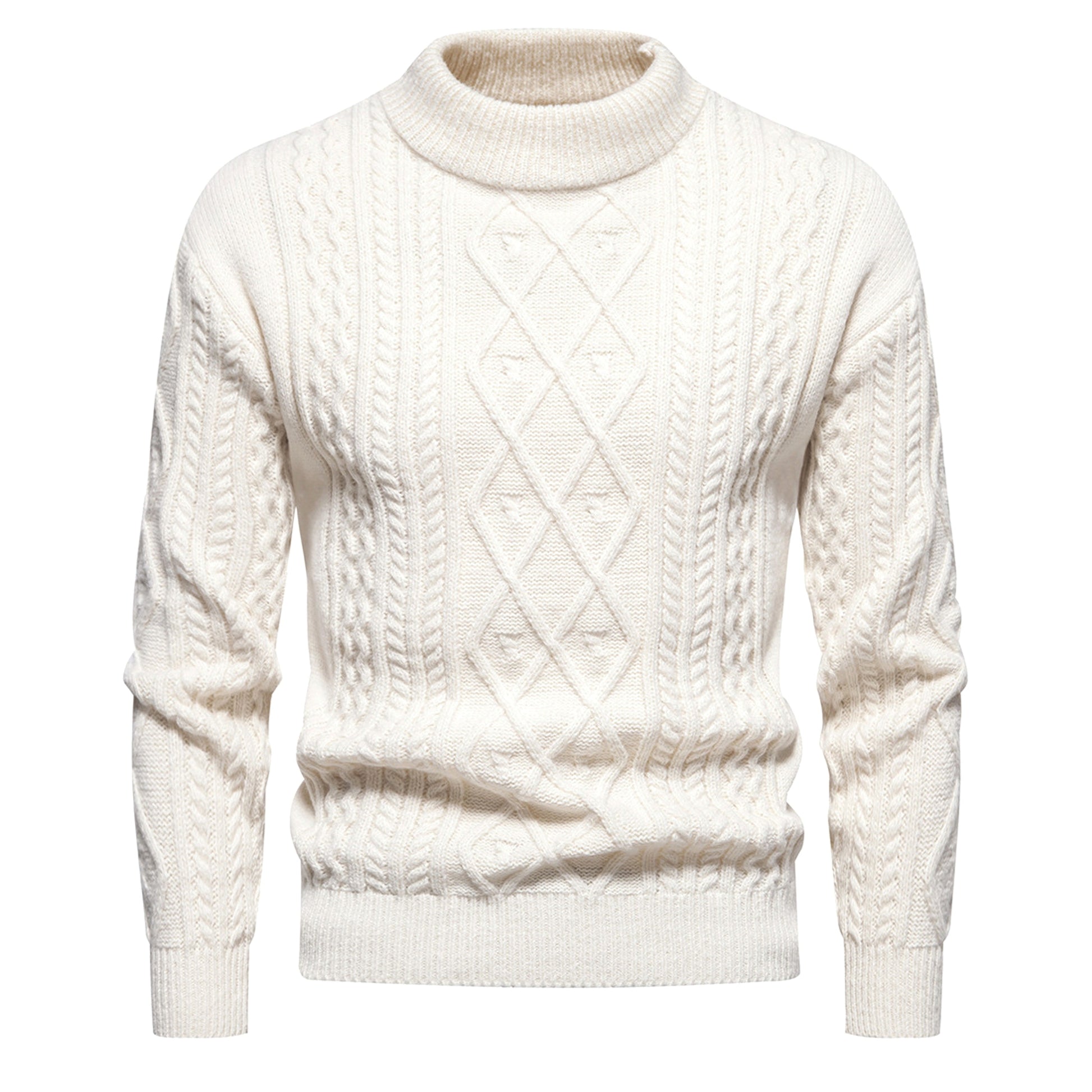 UrbanLayer™ – Solid Knit Crewneck for Men